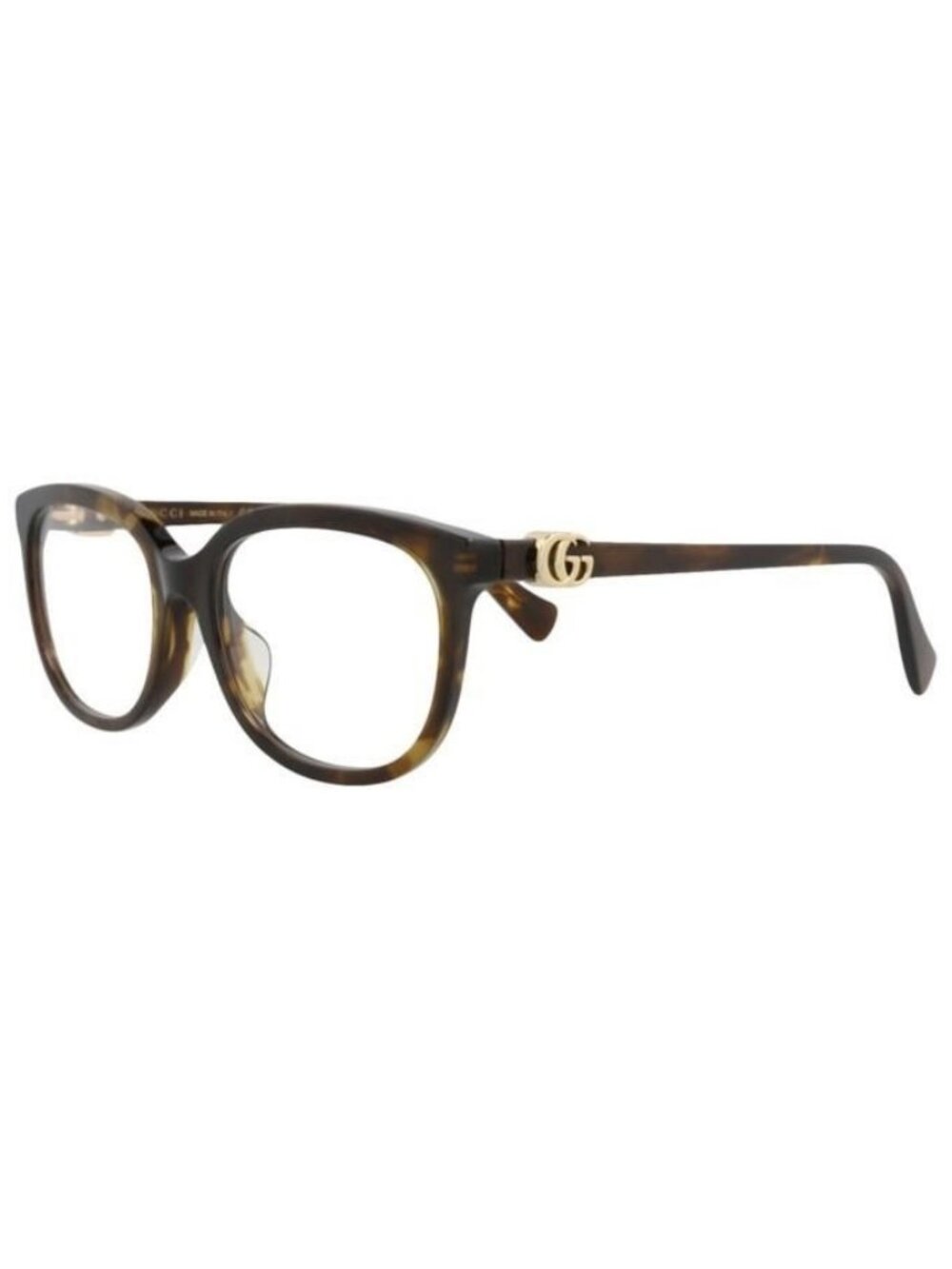 New Gucci Womens Square/Rectangle Havana Havana Transparent Fashion Designer Eye